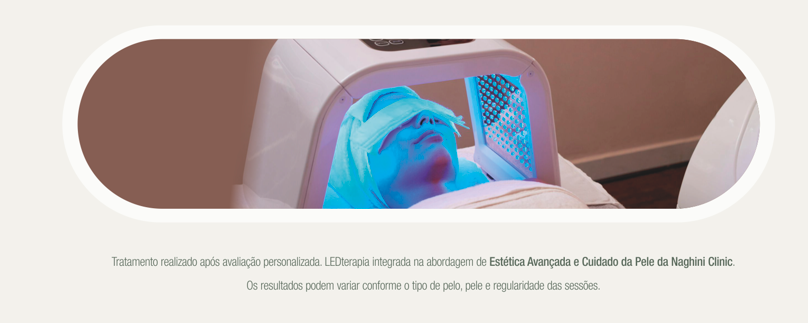 LEDterapia — Tratamento na Naghini Clinic Guimarães