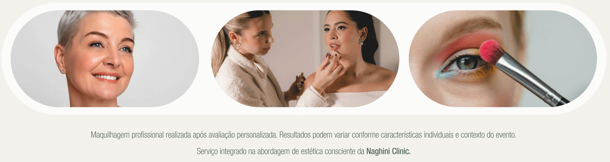 Maquilhagem Profissional — Naghini Clinic Guimarães