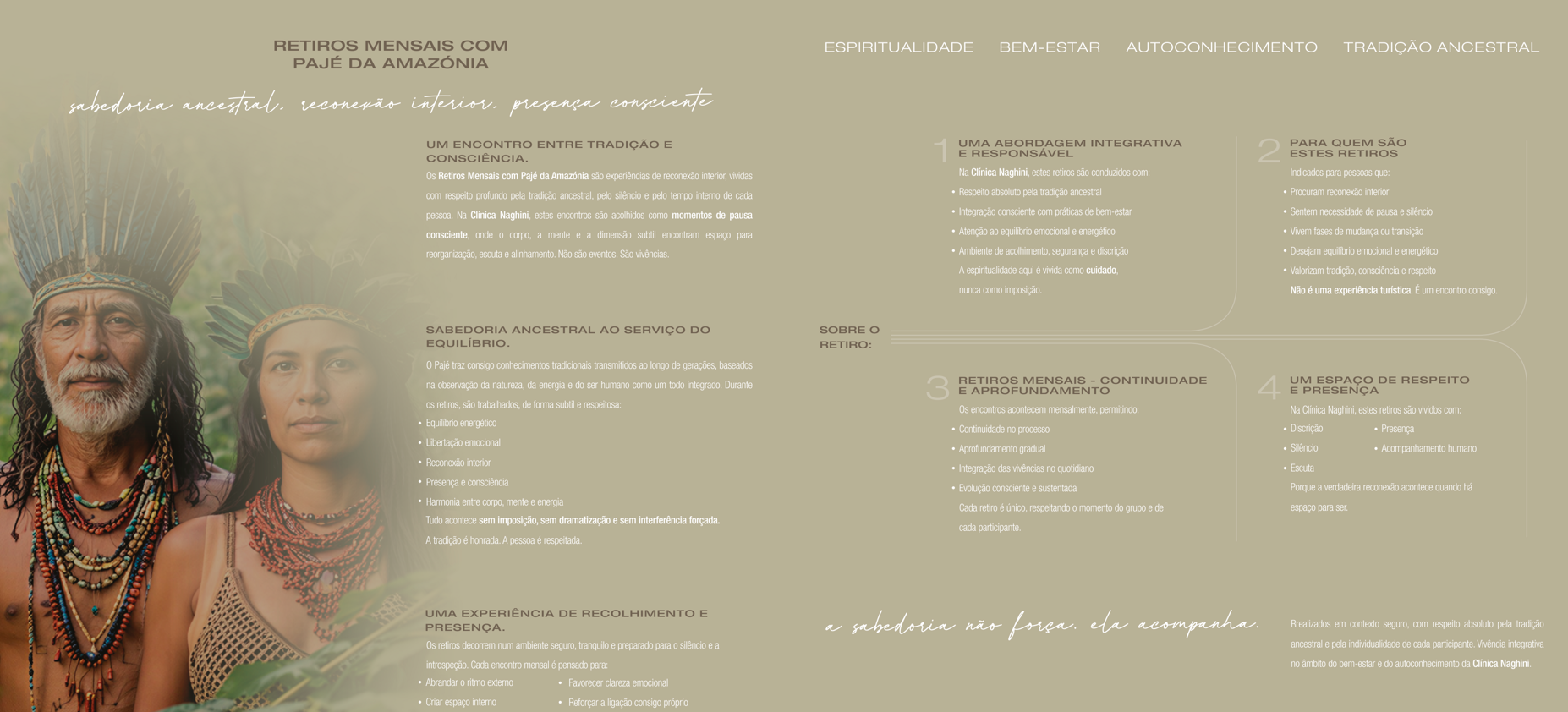 Retiros com Pajé da Amazónia — Naghini Clinic